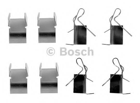 BOSCH 1987474606 Комплектуючі, колодки дискового гальма