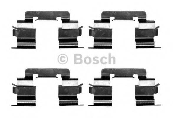 BOSCH 1987474625 Комплектуючі, колодки дискового гальма