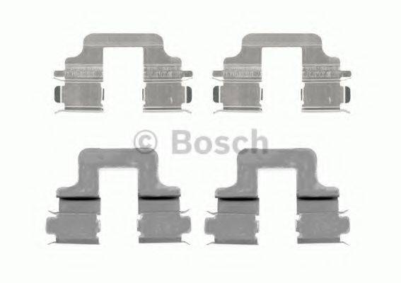 BOSCH 1987474712 Комплектуючі, колодки дискового гальма