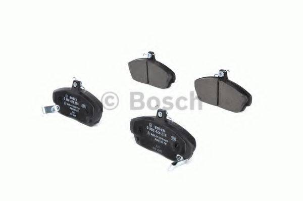 BOSCH 0986424214 Комплект гальмівних колодок, дискове гальмо