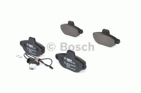 BOSCH 0986424379 Комплект гальмівних колодок, дискове гальмо