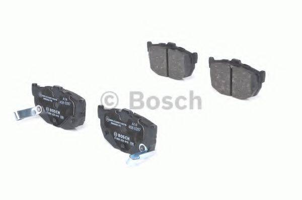 BOSCH 0986424418 Комплект гальмівних колодок, дискове гальмо