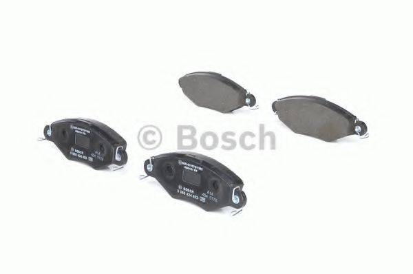 BOSCH 0986424453 Комплект гальмівних колодок, дискове гальмо