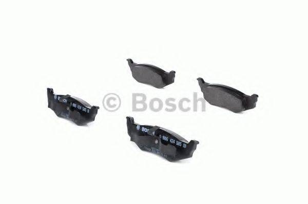 BOSCH 0986424585 Комплект гальмівних колодок, дискове гальмо