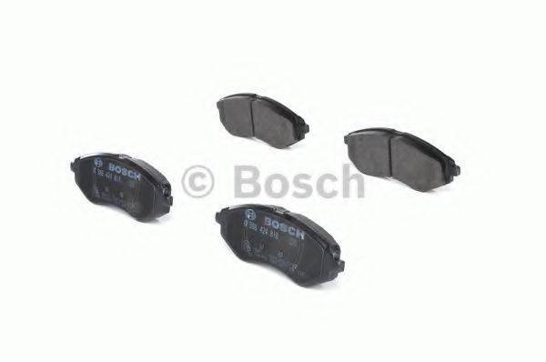 BOSCH 0986424818 Комплект гальмівних колодок, дискове гальмо