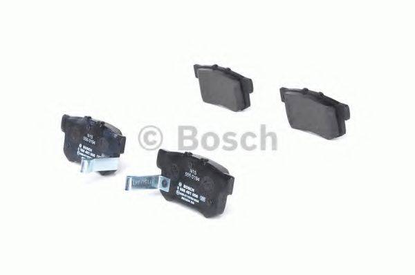 BOSCH 0986461006 Комплект гальмівних колодок, дискове гальмо