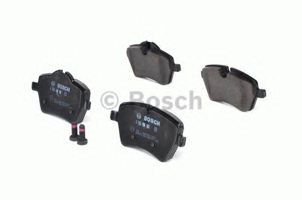 BOSCH 0986494168 Комплект гальмівних колодок, дискове гальмо