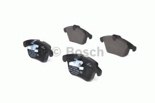 BOSCH 0986494246 Комплект гальмівних колодок, дискове гальмо