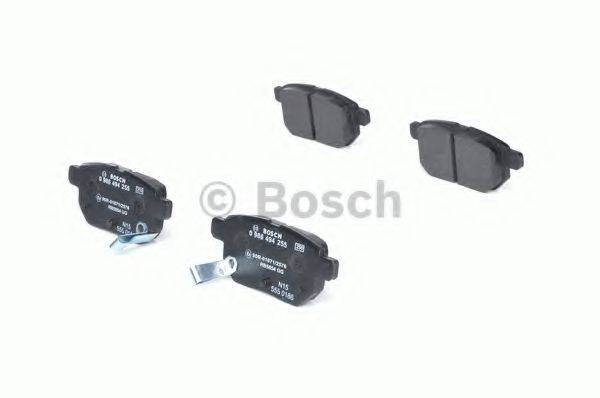 BOSCH 0986494255 Комплект гальмівних колодок, дискове гальмо