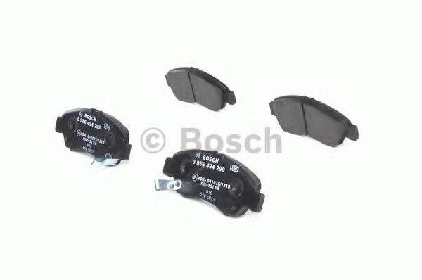 BOSCH 0986494299 Комплект гальмівних колодок, дискове гальмо