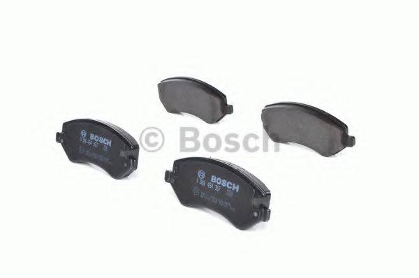 BOSCH 0986494357 Комплект гальмівних колодок, дискове гальмо