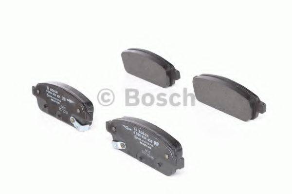 BOSCH 0986494435 Комплект гальмівних колодок, дискове гальмо