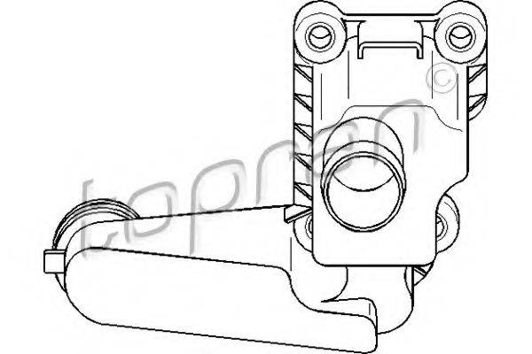 TOPRAN 111357 Клапан відведення повітря з картера