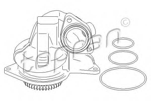 TOPRAN 112122 Водяний насос