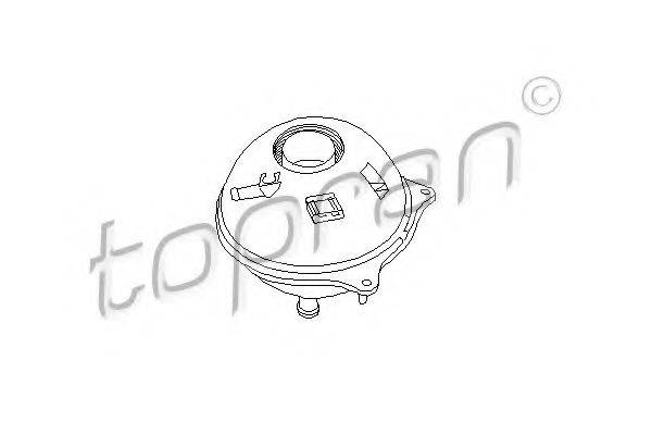 TOPRAN 104049 Компенсаційний бак, охолоджуюча рідина