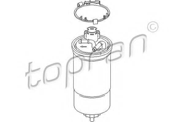 TOPRAN 109004 Паливний фільтр