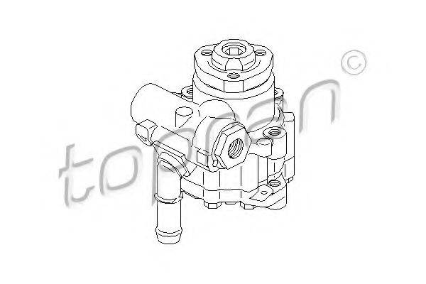 TOPRAN 110470 Гідравлічний насос, кермо