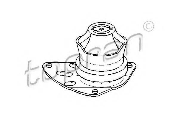TOPRAN 110317 Підвіска, двигун
