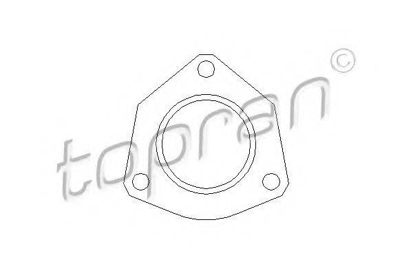 TOPRAN 108141 Прокладка, труба вихлопного газу