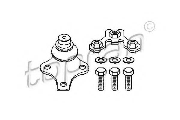 TOPRAN 103476 несучий / напрямний шарнір