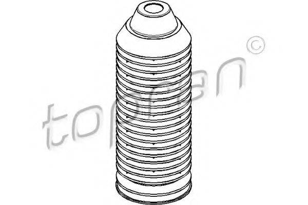 TOPRAN 103496 Захисний ковпак / пильник, амортизатор