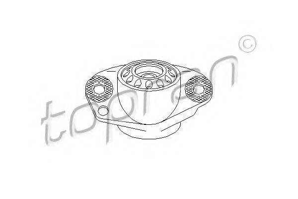 TOPRAN 109878 Опора стійки амортизатора