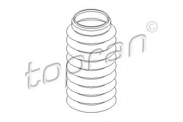TOPRAN 103519 Захисний ковпак / пильник, амортизатор