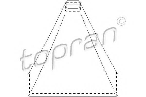 TOPRAN 103076 Обшивка важеля перемикання