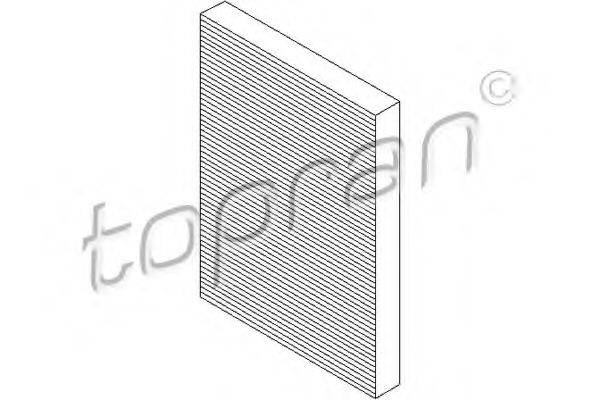 TOPRAN 110269 Фільтр, повітря у внутрішньому просторі