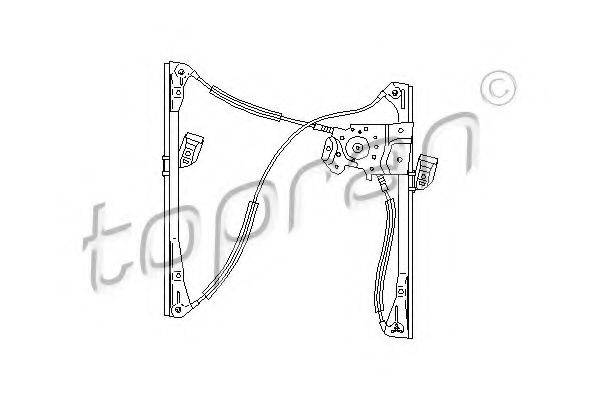 TOPRAN 111709 Підйомний пристрій для вікон