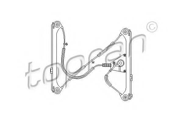 TOPRAN 111713 Підйомний пристрій для вікон