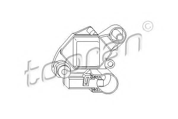 TOPRAN 107825 Регулятор генератора