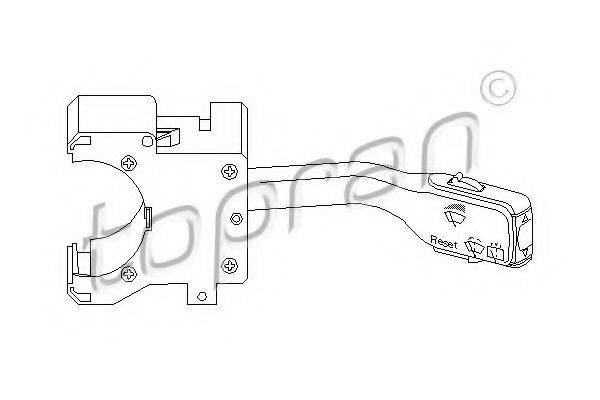 TOPRAN 109133 Перемикач склоочисника