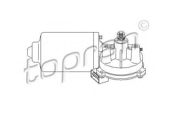 TOPRAN 108577 Двигун склоочисника