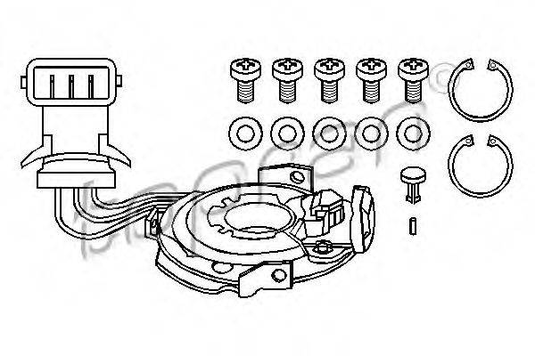 TOPRAN 100665 Датчик імпульс запалювання
