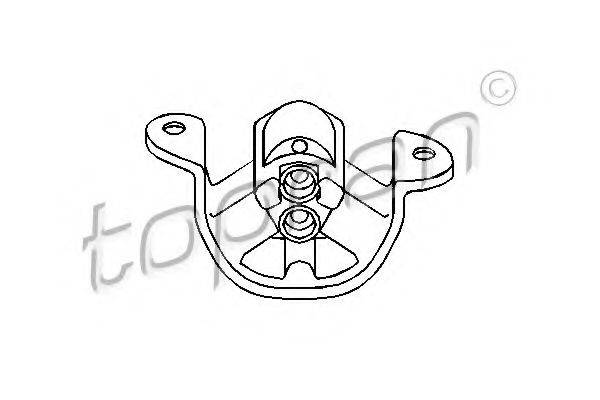 TOPRAN 201399 Підвіска, двигун