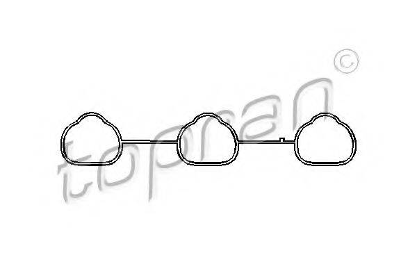 TOPRAN 206597 Прокладка, впускний колектор