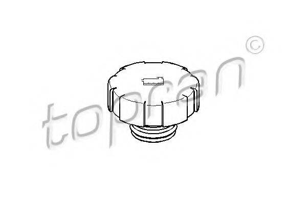 TOPRAN 206670 Кришка, резервуар охолоджувальної рідини