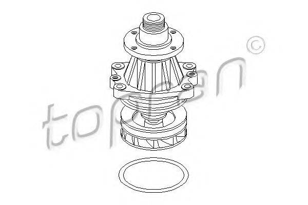 TOPRAN 205305 Водяний насос