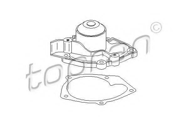 TOPRAN 207099 Водяний насос