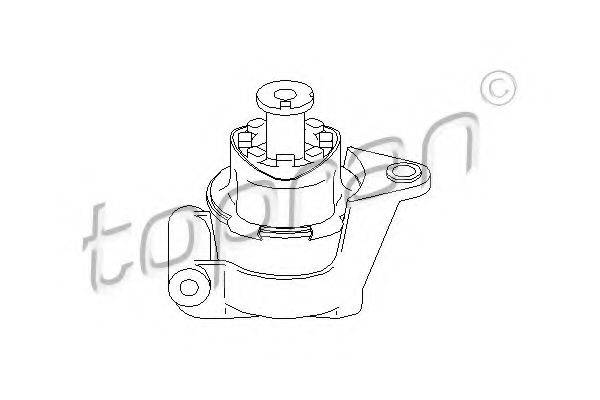 TOPRAN 205613 Підвіска, двигун