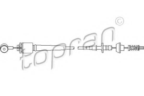 TOPRAN 302775 Тросик газу