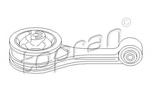 TOPRAN 302388 Підвіска, двигун