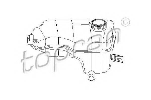 TOPRAN 301896 Компенсаційний бак, охолоджуюча рідина