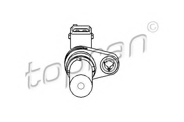 TOPRAN 302652 Датчик частоти обертання, керування двигуном