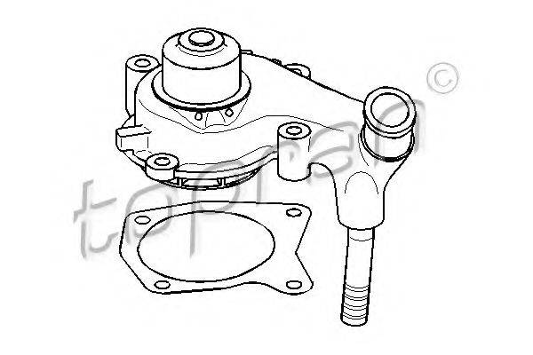 TOPRAN 301513 Водяний насос