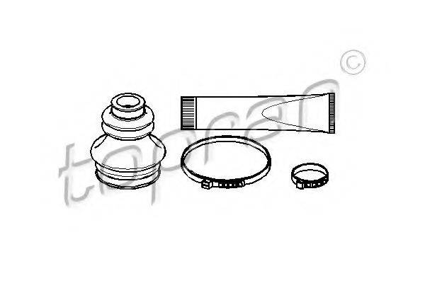 TOPRAN 300331 Комплект пильника, приводний вал