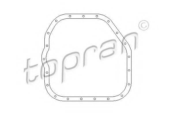 TOPRAN 401223 Прокладка, масляний піддон