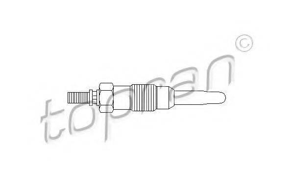 TOPRAN 400446 Свічка розжарювання