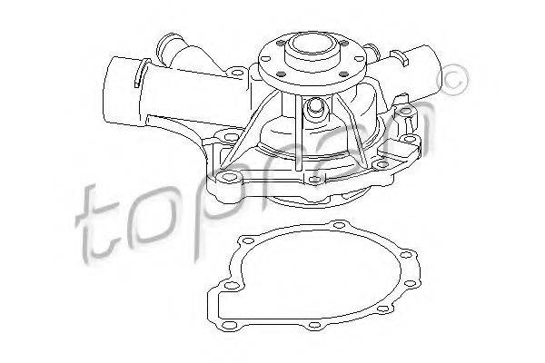 TOPRAN 401173 Водяний насос